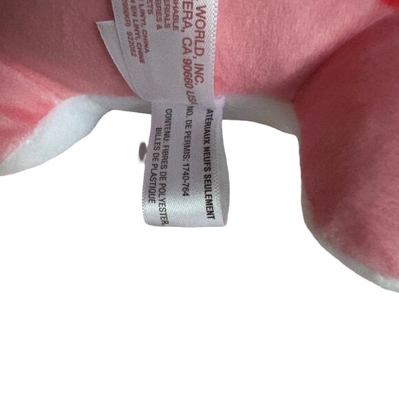 NWT Aurora Strawberry Nomwhal Plush 8” Pink Narwhal 14293 - Picture 11 of 11